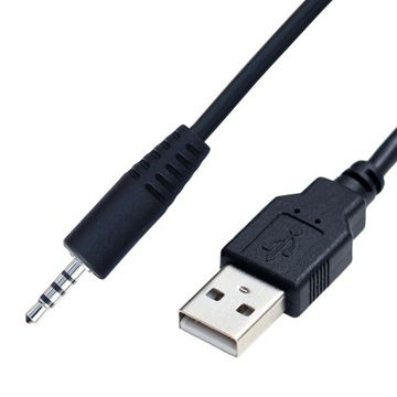 USB-мини-разъем 2,5 мм, дополнительный аудиокабель 50 см