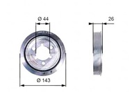 фото thumb №2, Gates колесо пасове вала колінчастого 9636924480 965065
