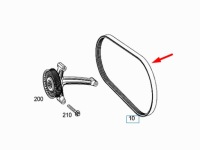 Купить Mercedes-benz slk r172 ремень a0029938796, фото thumb