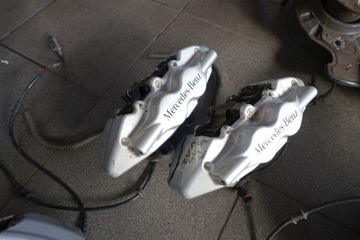 фото thumb №10, Mercedes w220 w215 затискачі гальма диски 360mm v12 biturb s65 amg s55 cl55