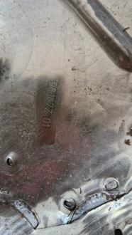 фото thumb №6, Защита тепловая катализатора citroen ds7 1,6 бензин