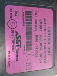 фото thumb №4, Alarm модуль chevrolet spark 95061815