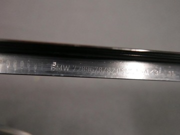 фото thumb №9, Bmw x5 f15 планка захист рами скла двері правий зад чорна 7289682