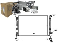 Купить Nissens 60424 радиатор, система охлаждение двигателя, фото thumb