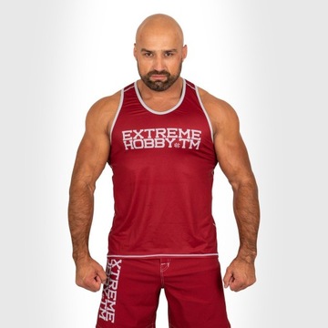 Tank top techniczny EXTREME HOBBY TRACE CZERWONY M