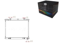 фото thumb №1, Радиаторов двигателя kia sorento i 2.4-3.5 08.02- the