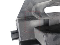 фото thumb №9, Porsche macan 95b кронштейн напрямна бампер лівий задня