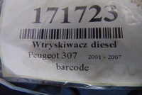 фото thumb №7, Peugeot 307 i 1.6hdi форсунка дизель 0445110239