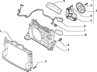 фото thumb №6, Рамка радиатор основний  fiat stilo 01-07 5-дверной oe46826008 новая оригинал