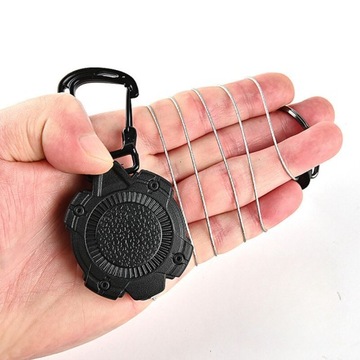 RETRAKTOR Стальной трос HEAVY DUTY Чехол для бейджа с катушкой для ключей
