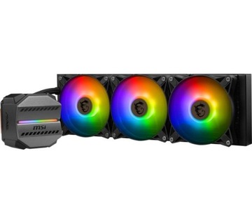 Водяное охлаждение для процессора MSI MAG CoreLiquid M360 3 вентилятора 120 мм