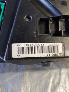 фото thumb №9, Спидометр манометр volkswagen passat b5 1.9 tdi оригинальный номер 3b0920926a