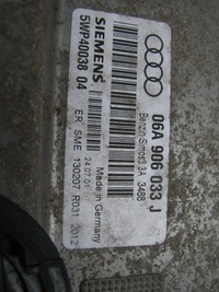 фото thumb №7, Audi a3 8l набор стартовый замок зажигания бортовой компьютер 06a906033j вкладка ключ 1.6