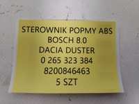 фото thumb №8, Nowa org насос abs dacia duster i 8200846463 bosch
