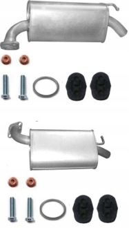 Купить Mazda 6 2.0 2.3 2005 - 9/07 гаситель конечный глушители, фото thumb