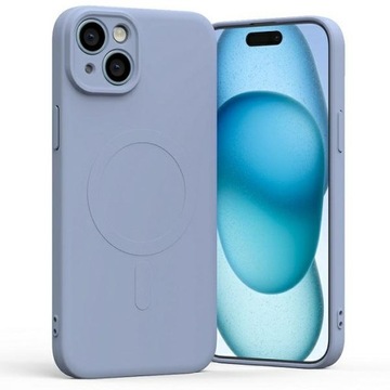 Чехол для iPhone 15 Plus Mercury MagSafe, полусиликоновый чехол, крышка корпуса