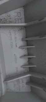 фото thumb №6, Крепление защитные накладки стойка левый зад vw caddy 2k5 17r