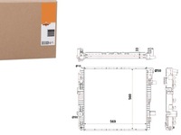 фото thumb №1, Nrf радиатор двигателя mercedes atego om904.922 01.