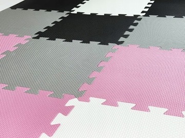 FOAM PUZZLE FOAM MAT пазлы для детей на пол 12 EL 90х120 ТОЛЩ.
