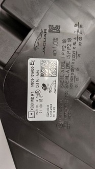 фото thumb №12, Лампа левая фара led jaguar i-pace x590 mid rt m9d3-13w029-eb 18-22 eur