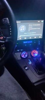 фото thumb №6, Рамка na додаткові прилади 52mm bmw e46 прикурювач