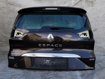 фото thumb №8, Renault espace v 5 14-23 крышка багажника комплектная зад задняя коричневая ted17