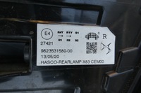 фото thumb №8, Citroen ds9 лампа правая левая задняя 9823531580 9824202480