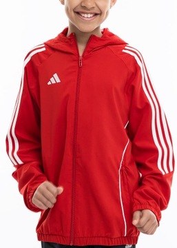 Детская спортивная куртка adidas с капюшоном для детей Tiro 24 размера. 164