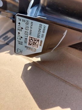 фото thumb №8, Лампи перед чорні nissan micra k14 рестайлінг повний led