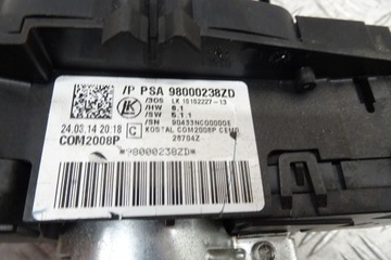 фото thumb №3, Citroen c4 ii перемикач комбінований стрічка