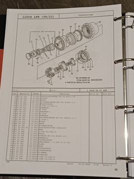 Каталог запчастей Liebherr G924 G934 G944 G926 G936 G946 G956 G9408 G9508
