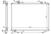 фото thumb №1, Nissens радіатор двигуна ford ranger mazda b-seri