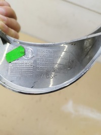 фото thumb №13, Захист хром панель фари рамка лампи ліва перед alfa romeo mito 2008-2016