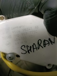 фото thumb №6, Привод замка крышка топлива 7m0959775 vw sharan seat alhambra ford galaxy