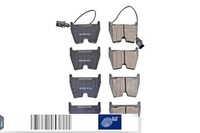 фото thumb №2, Гальмівні колодки гальмівні перед audi a4 b7 r8 r8 spyder lamborghini gallardo