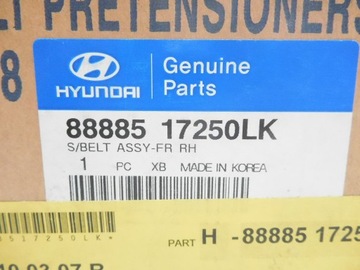 фото thumb №14, Pas безопасности hyundai matrix 07 88885 17250lk 88885-17250lk