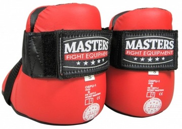 masters KOPACZE TAEKWON-DO KICKBOXING ospu-1 czerwone WAKO M 40-42