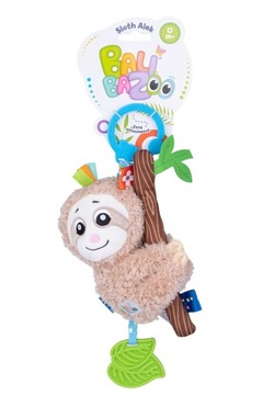 BaliBaZoo SLOTH Подвесной прорезыватель-прорезыватель RATTLE 0м+