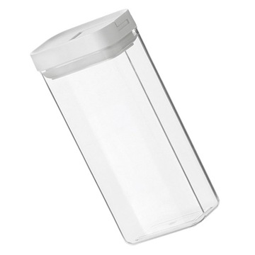 PRZEZROCZYSTE PUDEŁKO DO PRZECHOWYWANIA PRZEZROCZYSTE PLASTIKOWE PUDEŁKO NA MAKARON