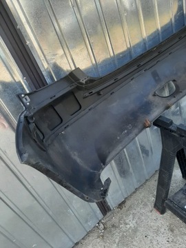 фото thumb №14, Бампер зад задній kia rio ii 5d 5 двері роки 2005-2011 чорний хетчбек