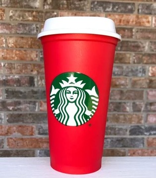 Starbucks 473 мл Многоразовая чашка Рождество