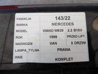 фото thumb №5, Лампа задня права mercedes viano w639 2,2b
