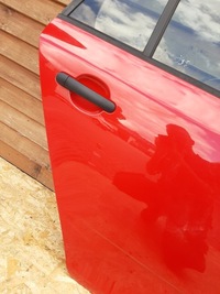 фото thumb №6, Дверь правый задняя задние skoda fabia 2 ii 5j красные