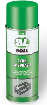 BOLL CYNK W SPRAYU 400 ml zabezpiecza metal ANTYKOROZJA 1033