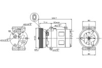 фото thumb №2, Nissens 89072 компрессор, кондиционер