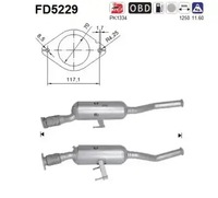 фото thumb №1, Фільтр часток твердих fap dpf fd5229 as nissan