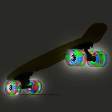 СКЕЙТБОРД SMJ СО СВЕТЯЩИМСЯ СВЕТОДИОДОМ BS-2206PL