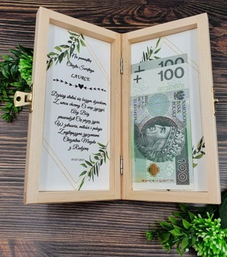 Сувенир на Крещение, денежная шкатулка АНГЕЛ