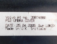 фото thumb №10, Шторка бардачок багажника 39874980 - volvo v50 04-07