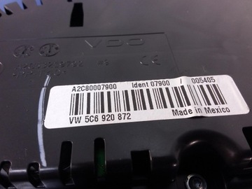 фото thumb №7, Vw jetta vi 1.2 tsi спидометр приборы eu 5c6920872